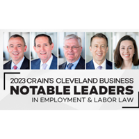 Five Frantz Ward Attorneys Named to 2023 Crain's Notable Leaders in Employment & Labor Law Thumbnail
