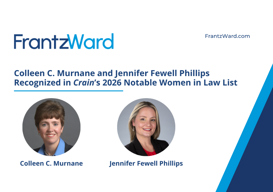 Colleen C. Murnane and Jennifer Fewell Phillips Recognized in Crain’s 2026 Notable Women in Law List