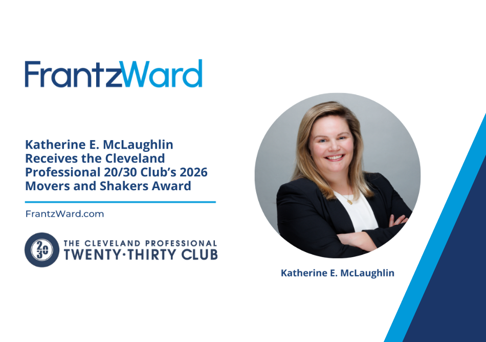 Katherine E. McLaughlin Receives the Cleveland Professional 20/30 Club’s 2026 Movers and Shakers Award Image: