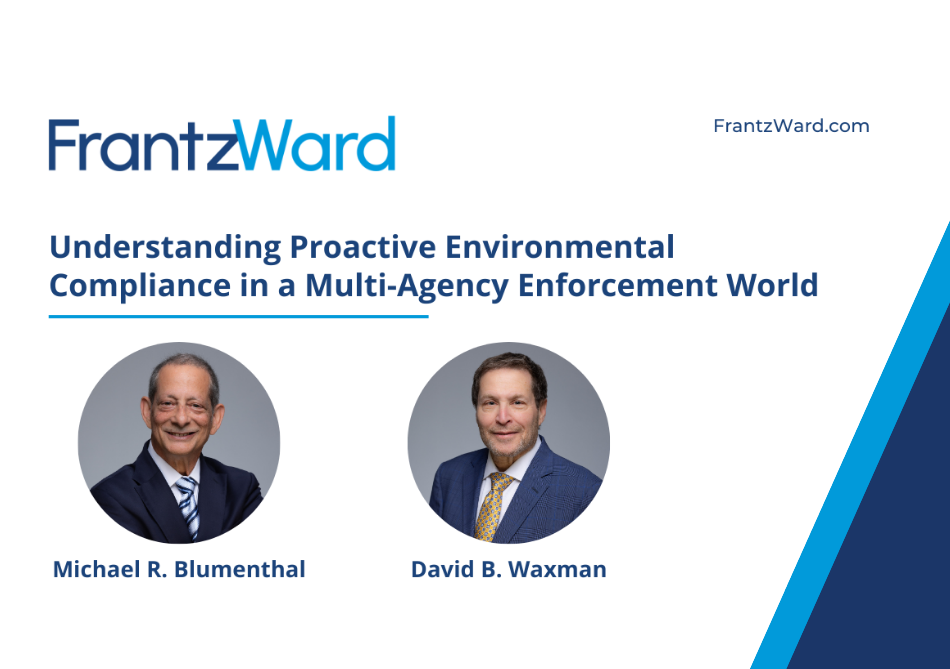 Understanding Proactive Environmental Compliance in a Multi-Agency Enforcement World